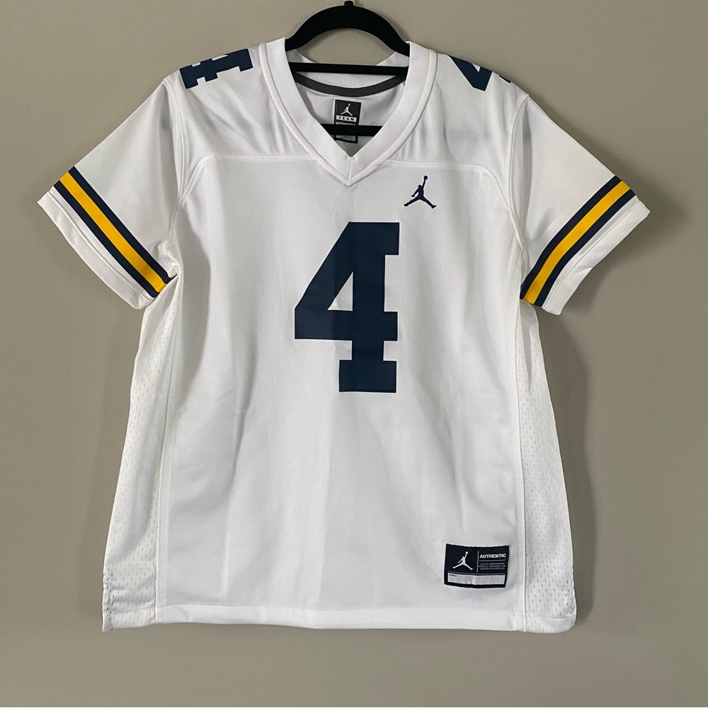 Michigan Jumpman Away #4 Jersey